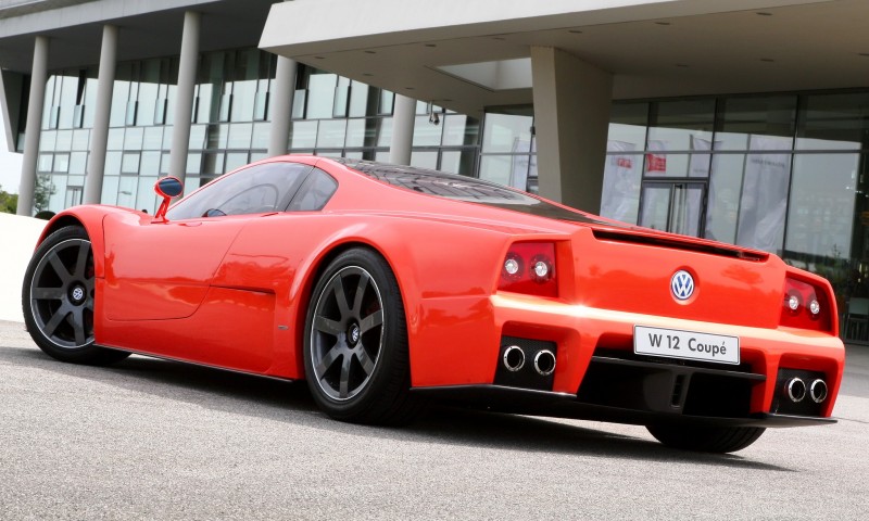 2001 Volkswagen W12 Coupe Concept Introduces Huge Engine and Hypercar Performance to VW Lore 13