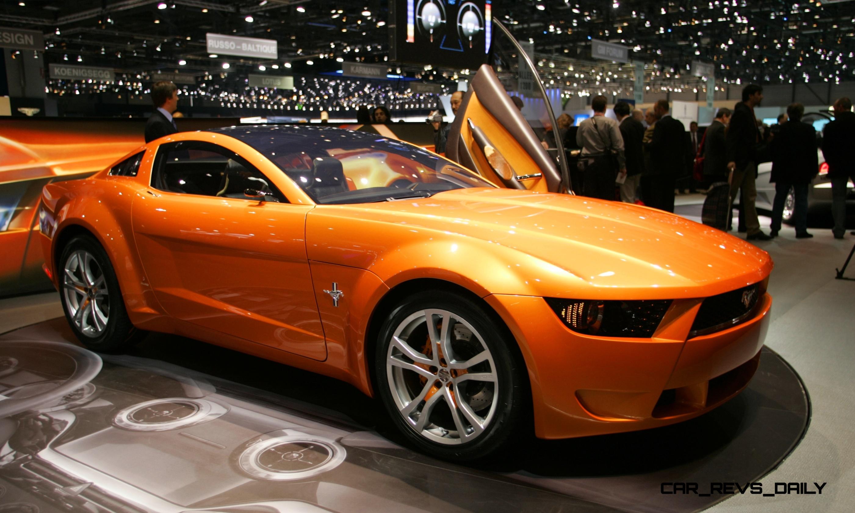 2006 Giugiaro Ford Mustang Concept Was Ringer vs In-House Ford Designs