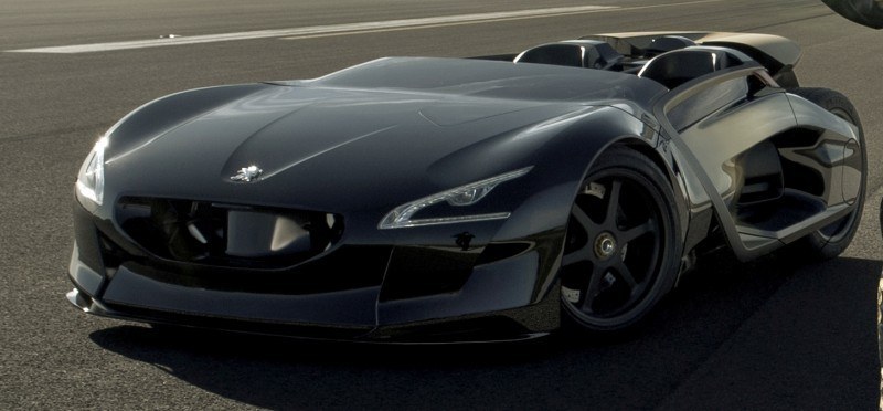 2011 Peugeot EX1 is Part EV, Part Quad-Bike and Part Track-Day Supercar 17