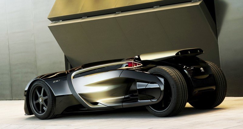2011 Peugeot EX1 is Part EV, Part Quad-Bike and Part Track-Day Supercar 6