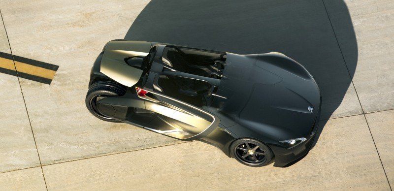2011 Peugeot EX1 is Part EV, Part Quad-Bike and Part Track-Day Supercar 7