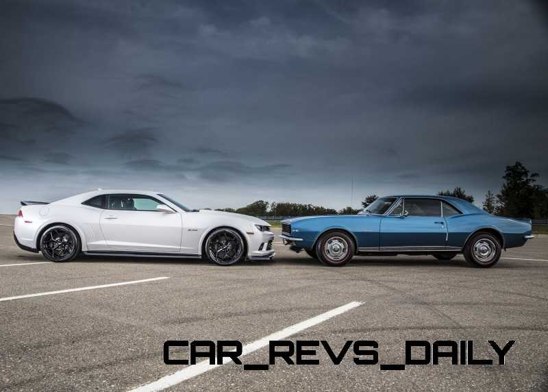 2014 and 1967 Chevrolet Camaro Z28