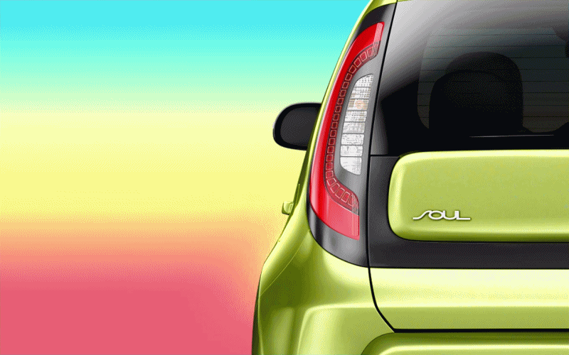 2014 Kia Soul LED Animated GIF