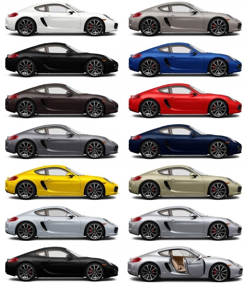 2014 Porsche Cayman S - COLORS 10-tile