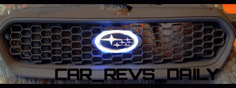 LED Subaru badge CarRevsDaily Animated GIF99