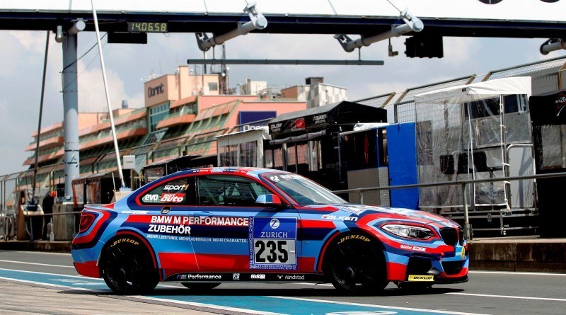 2014 BMW M235i Wearing Art Car Warpaint for Upcoming Nurbugring 24H Race 3