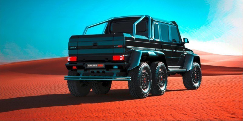 2014 BRABUS 700G 6x6 Is Most Lavish Off-Road Plaything Available 38