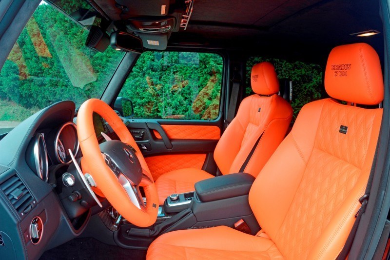 2014 BRABUS 700G 6x6 Is Most Lavish Off-Road Plaything Available 42