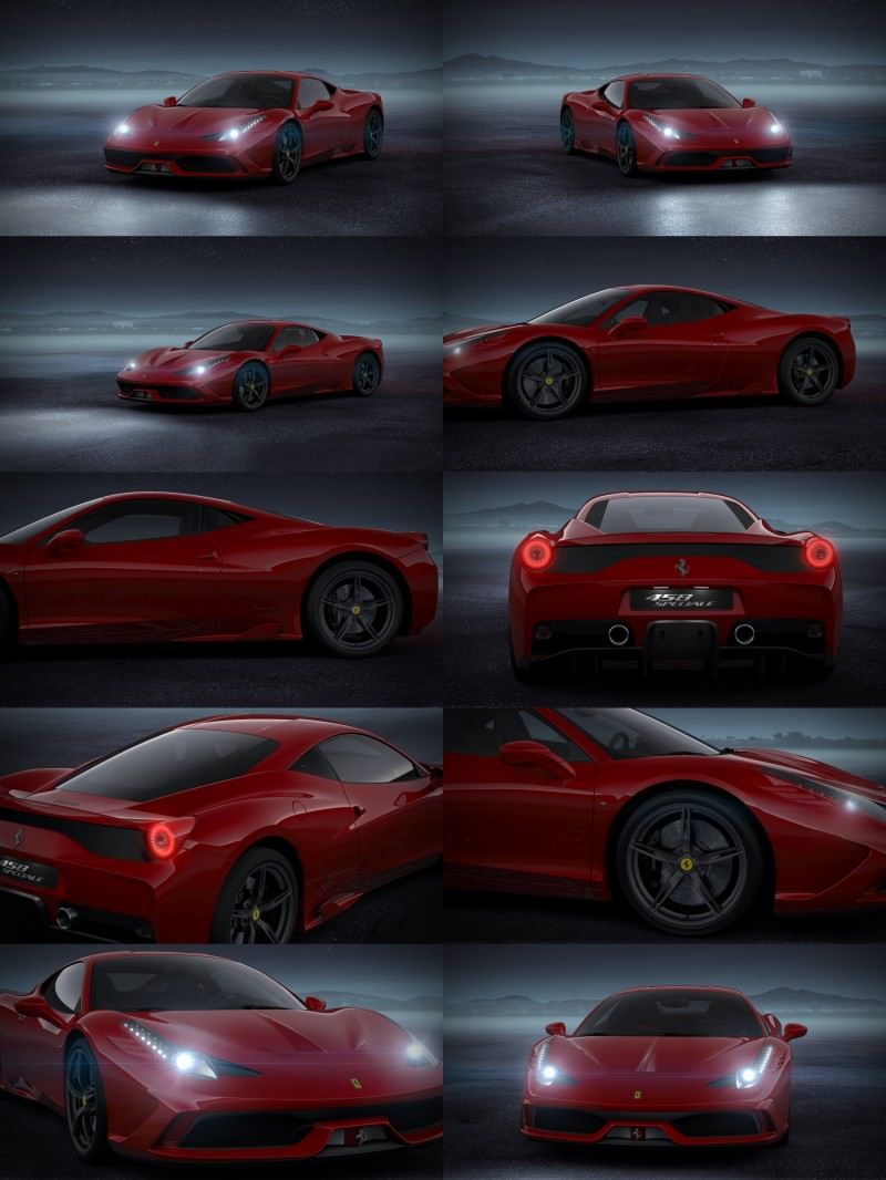 2014 Ferrari 458 Speciale Featured in All-New Car Configurator - See and Hear My Ideal Fezza 32-tile