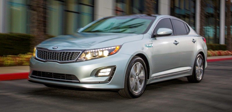 2014 Kia Optima Hybrid Updated With New Grille and LEDs Front and Rear - Specs, Features and Pricing 22