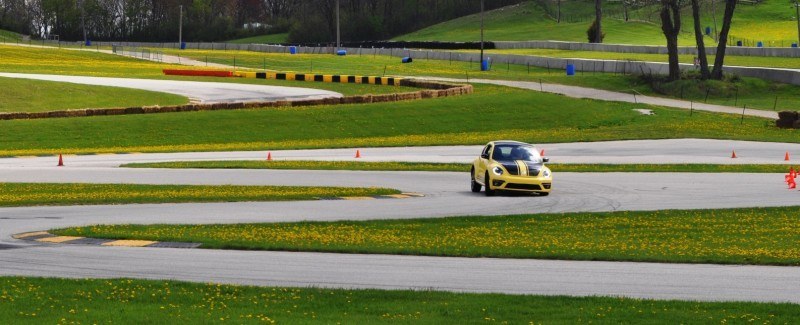2014 Volkswagen Beetle GSR Scoots Around Go-Kart Autocross at Road America 6