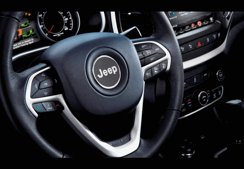 2014 Jeep Cherokee - Interior GIF