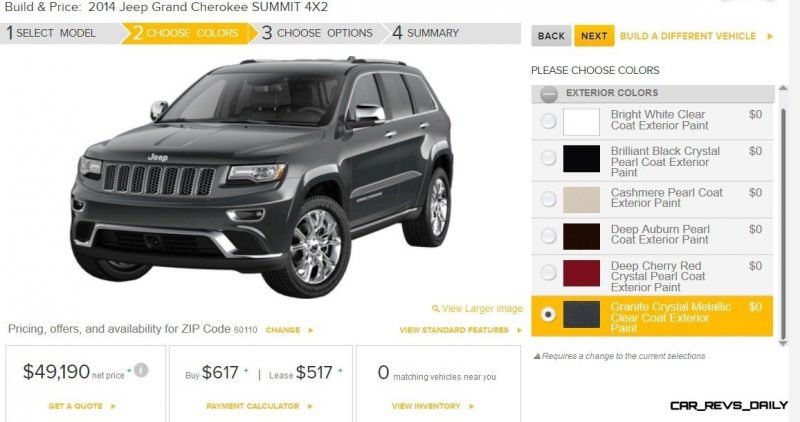 2014 Jeep Grand Cherokee Summit, Overland and Ltd 10