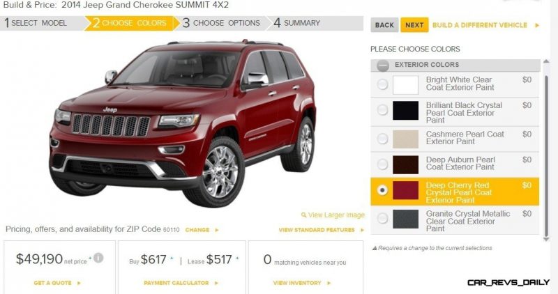 2014 Jeep Grand Cherokee Summit, Overland and Ltd 11
