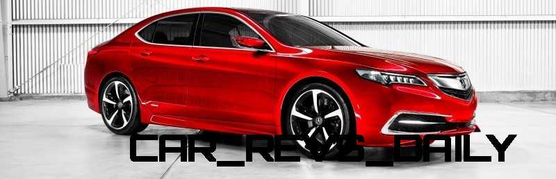The 2015 Acura TLX Prototype