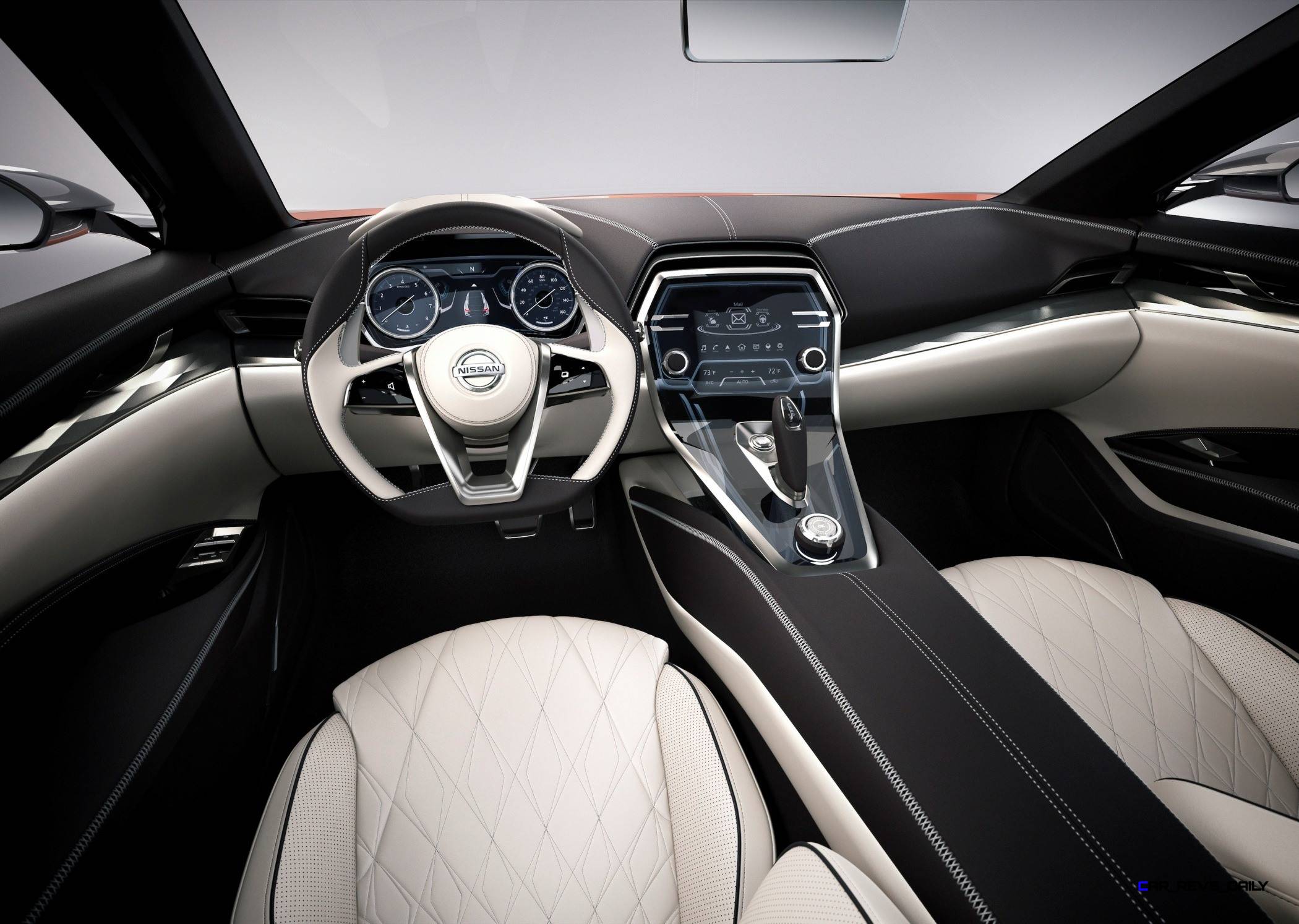 Future Nissan Maxima Concept 3.5in Lower Roof 2.1in Wider Stance Official Debut