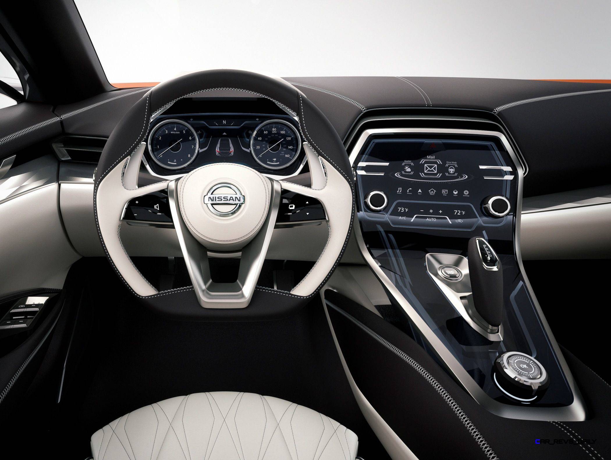 Future Nissan Maxima Concept 3.5in Lower Roof 2.1in Wider Stance Official Debut