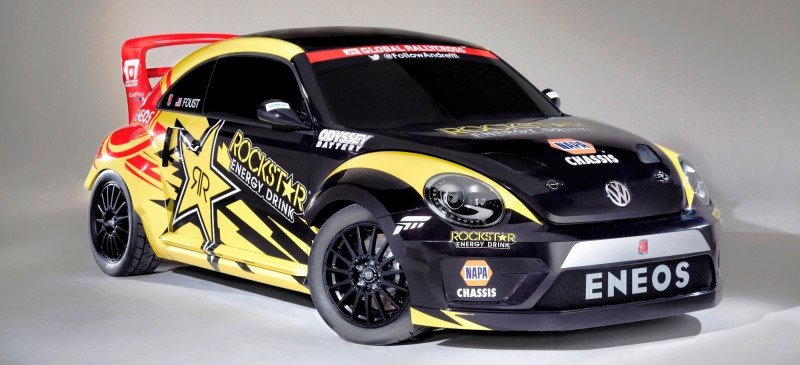 All-New FIA RallyCross Series Looks FUN! Dart, Sonic, Beetle, Fiesta, Fabia, Pug 208GTI and More On-Board 14