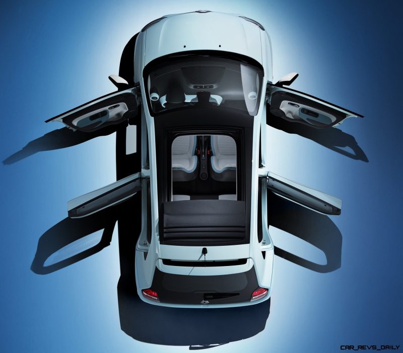 All-New Renault Twingo Packs Rear Engine, Four Doors and Cute New Style 9