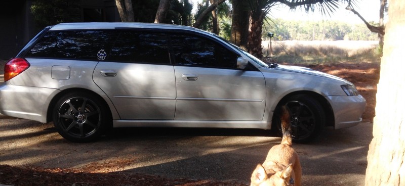 My Car In Detailed Turntable Animations + 30 Photos -- 2006 Subaru Legacy GT Limited  13