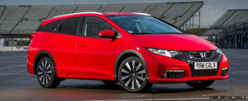 UK Honda Civic Tourer Touts Inner Beauty -- But This Wagon Is Gorgeous vs. Clinically-Depressed U.S. Civic 25