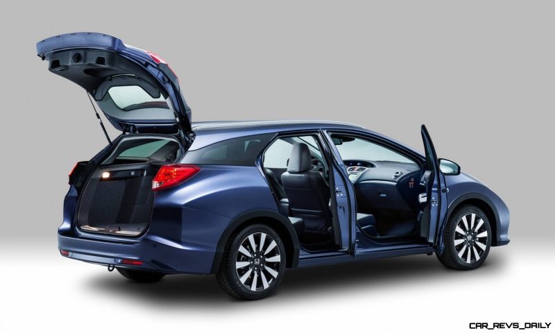 UK Honda Civic Tourer Touts Inner Beauty -- But This Wagon Is Gorgeous vs. Clinically-Depressed U.S. Civic 6