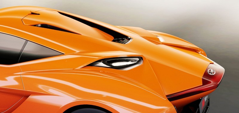 Hyundai PassoCorto Sports Car Is Torino Design Vision Come to Life!  Innovative Folded Surfacing + Hidden Cameras Replace Rear Glass 7