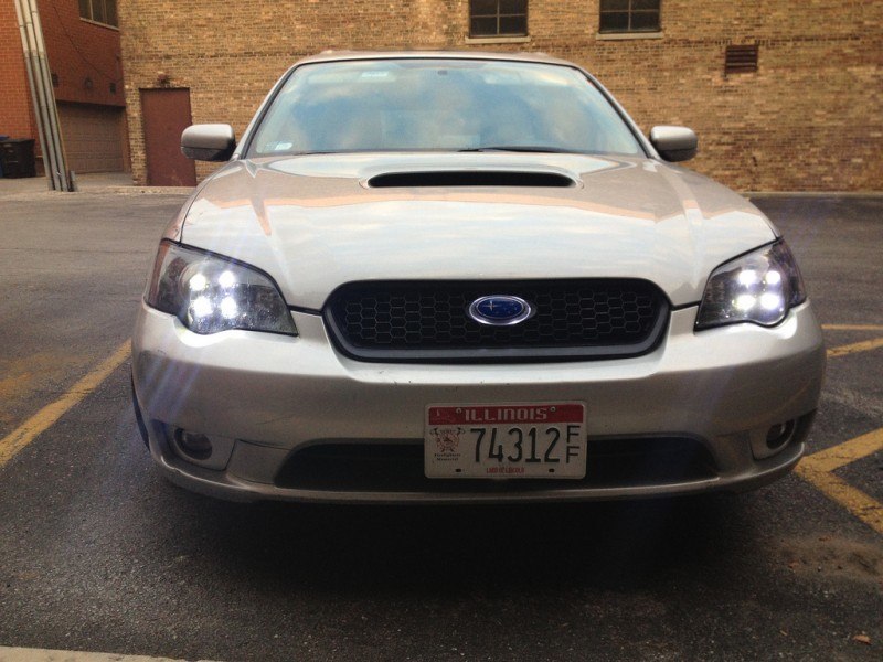 Legacy GT LED daytime running lights, LED highbeams, LED badge_8232565675_l