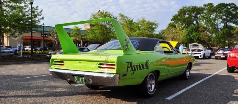 Classic Showcase -- 1970 Plymouth Road Runner Superbird at Charleston Cars Coffee 18