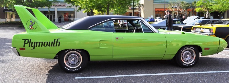 Classic Showcase -- 1970 Plymouth Road Runner Superbird at Charleston Cars Coffee 22