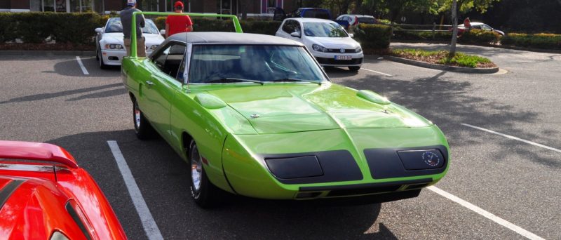 Classic Showcase -- 1970 Plymouth Road Runner Superbird at Charleston Cars Coffee 28