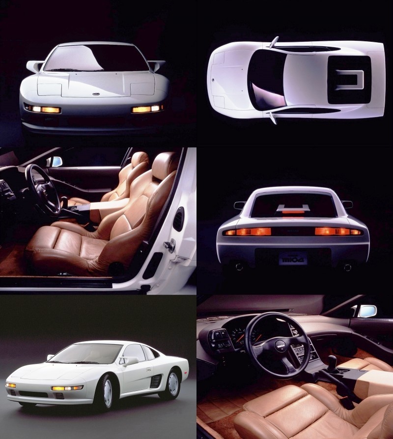 Concept Flashbacks 1978 Nissan DOME Zero and 1987 Nissan MID4 Type II 6