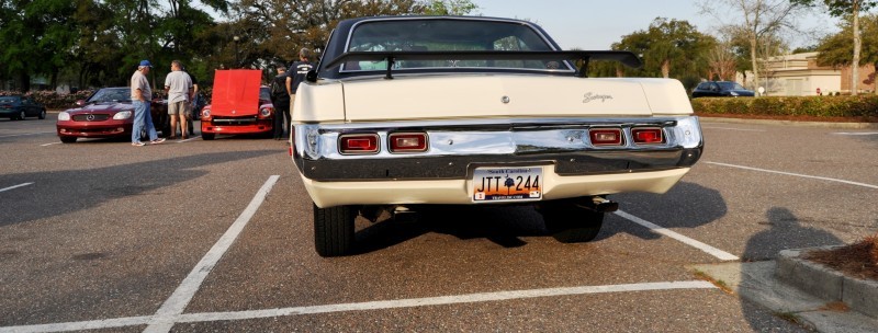 Mini Musclecar Is Ready To Boogie! 1973 Dodge Dart Swinger at Charleston, SC Cars and Coffee 17