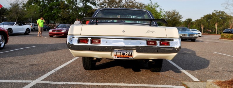 Mini Musclecar Is Ready To Boogie! 1973 Dodge Dart Swinger at Charleston, SC Cars and Coffee 18