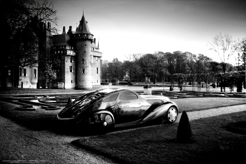 Car-Revs-Daily.com Compares Ugur Sahin Design's 2014 RR Round Door Coupe with Original 1925-34 Jonkheere 19