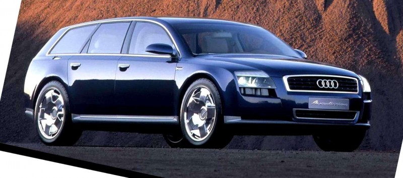 Concept Flashback - 2001 Audi Avantissmo is A8 Dreamwagon... Directly Influenced 2015 Bentley Falcon SUV 3