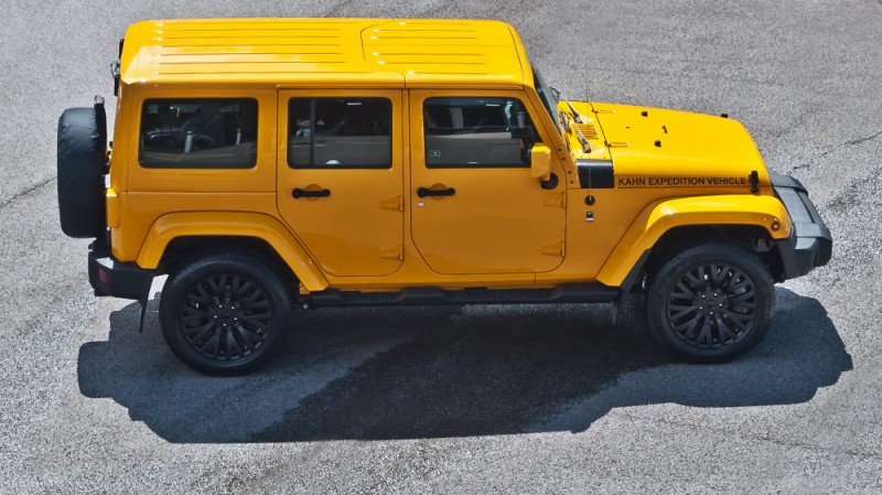 High-Fashion JEEP Upgrades - KAHN Design Shows Sexy New Wrangler Grilles, LEDs, Wheels and Leathers 38