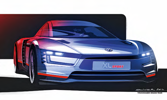 2014 Volkswagen XL Sport Concept 35