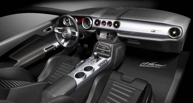 2015 Ford Mustang Sketches 12