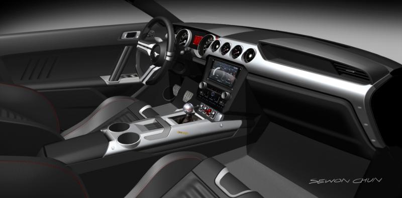 2015 Ford Mustang Sketches 17