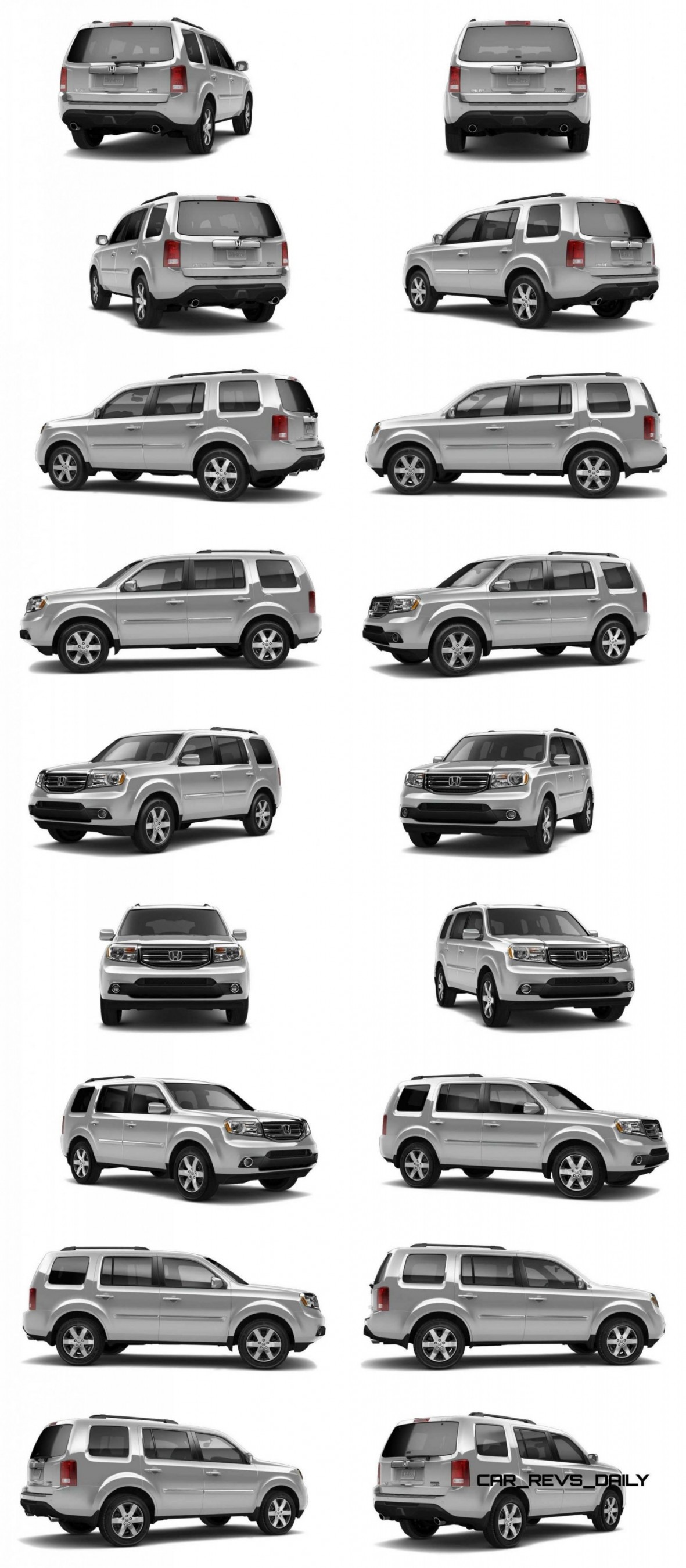 2014 Honda Pilot Color Chart