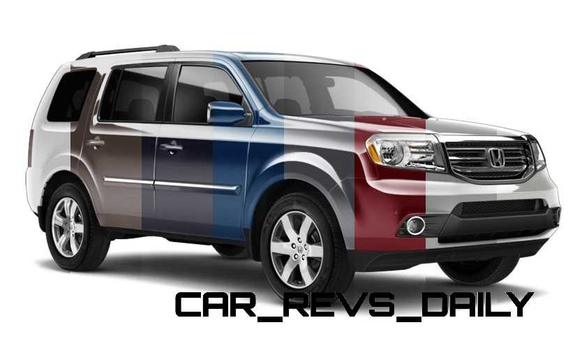 2015 Honda Pilot Color Chart