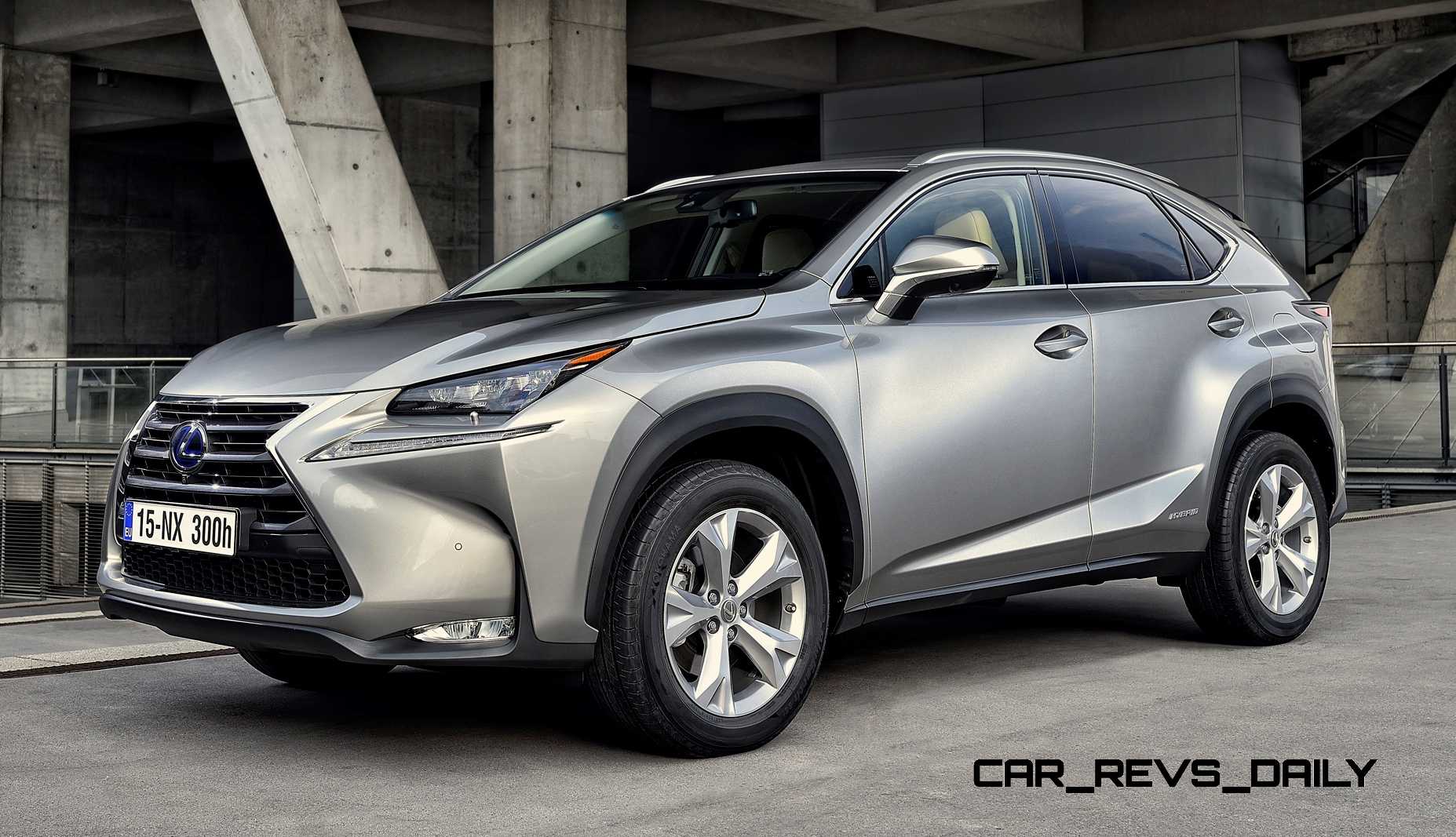 50 New Photos! 2015 Lexus NX300h and NX300h F Sport Are