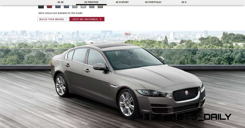 JAGUAR XE Configurator 33