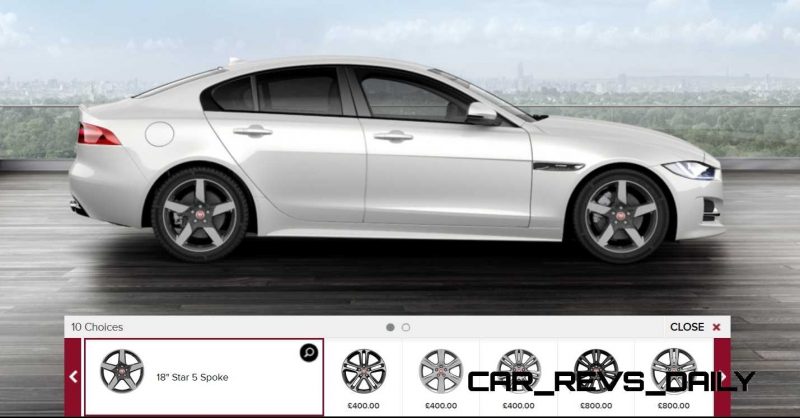 JAGUAR XE Configurator 38