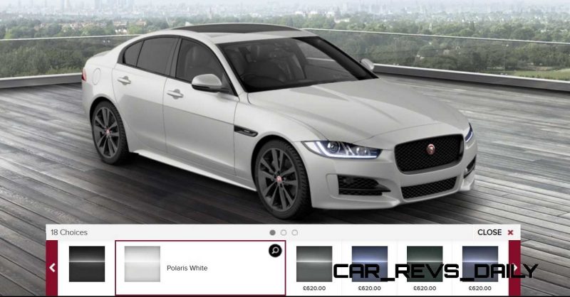 JAGUAR XE Configurator 57