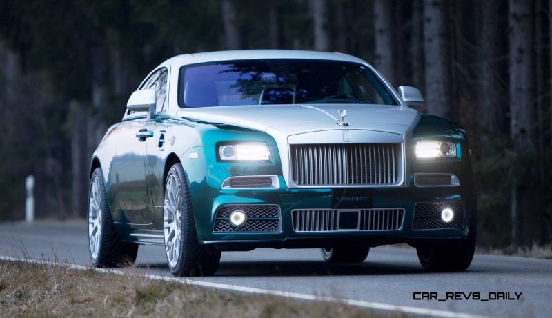 Mansory Bentley Flying Spur versus Mansory Rolls-Royce Wraith 14