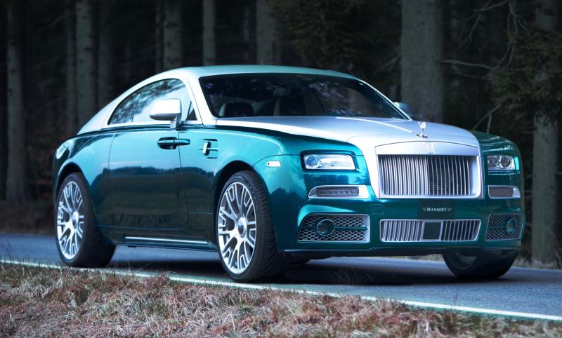Mansory Bentley Flying Spur versus Mansory Rolls-Royce Wraith 16