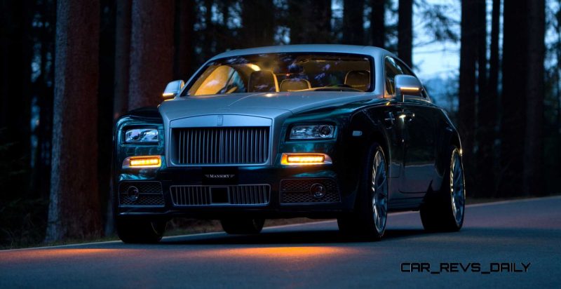 Mansory Bentley Flying Spur versus Mansory Rolls-Royce Wraith 6