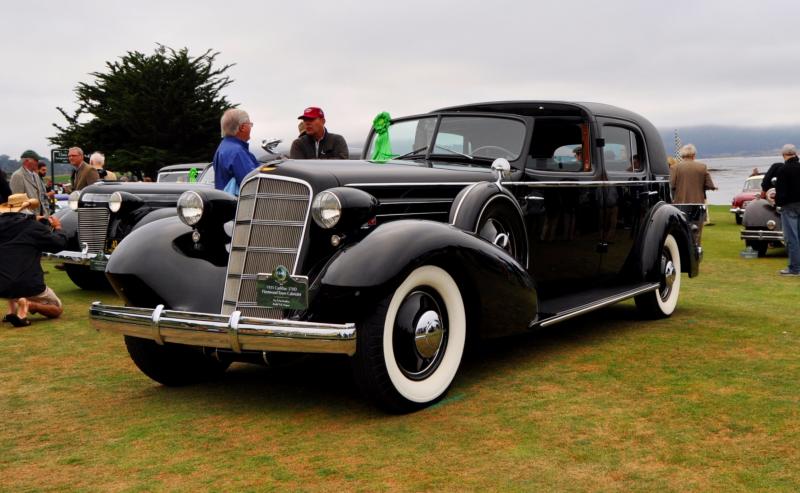 1935 Cadillac 370D Fleetwood V12 Town Cabriolet 8